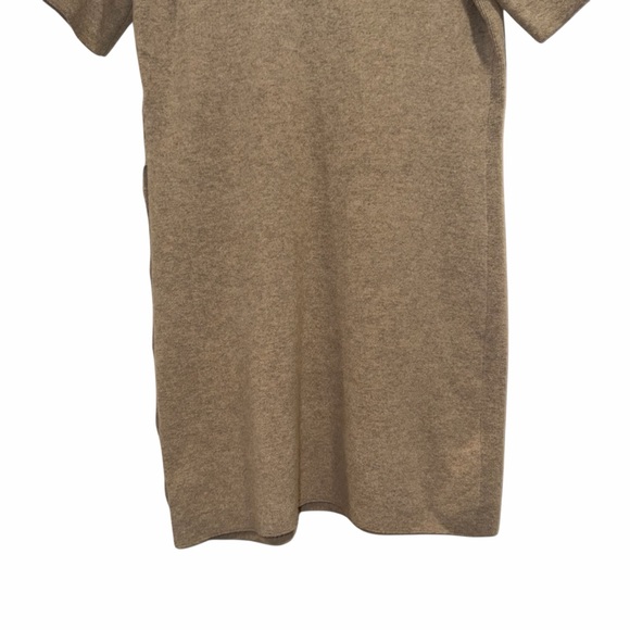 Ralph Lauren Purple Label Tan Wool Cashmere Knit Sweater Dress Size Medium NWT - Picture 11 of 13